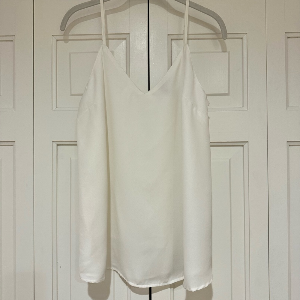 Gorgeous White Maternity Tank